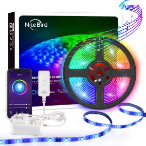 best led strip lights for alexa from NiteBird