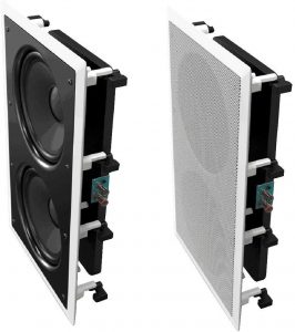 best active in wall subwoofer