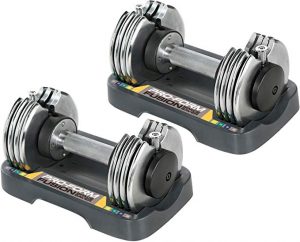 proform 25-lb. adjustable dumbbell set | 25 lb adjustable dumbbell set