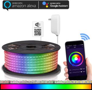 best led strip lights google home & alexa led lights