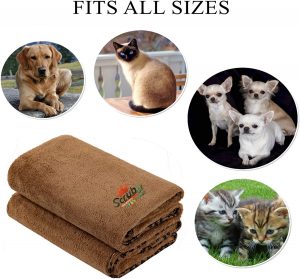 Super Absorbent and Quick Drying tower Perfect for Large, Medium, Small Dogs and Cats