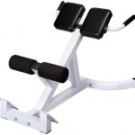 Adumly Size 45° Extension Hyperextension Back Exercise AB Bench Gym Abdominal Roman Chair