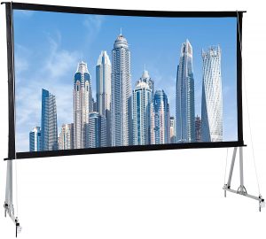 best pull down projector screen