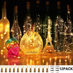 craft lights for wine bottles