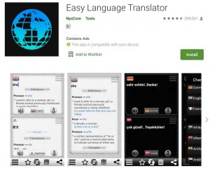 Easy Language Translator apps