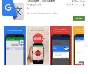 Google Translate for iOS and Android