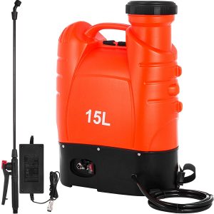 Happybuy Battery Powered Backpack Sprayer 4 Gallon Battery Operated Sprayer