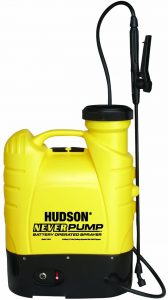 Hudson 13854 Never Pump Bak-Pak 4 Gallon Battery Operated Sprayer