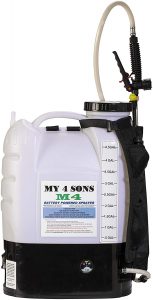 M4 MY4SONS 4-Gallon Battery Powered Backpack Sprayer