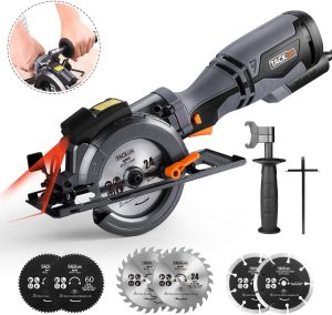 TACKLIFE Circular Saw with Metal Handle