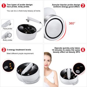 Skin Tightening - Wrinkle Reducing - Anti-Aging Face Massager - Facial & body Skin Care Beauty Device