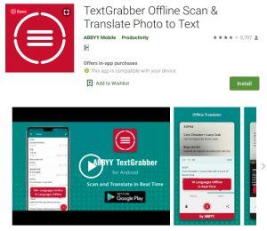 TextGrabber Offline Scan & Translate Photo to Text Apps