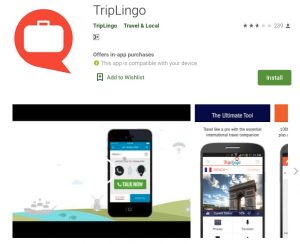 TripLingo Translator apps