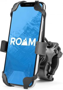 Premium Bike Phone Mount for Motorcycle - Bike Handlebars, Adjustable, Fits iPhone 11, X, XR, 8 | 8 Plus, 7 | 7 Plus, 6s Plus | Galaxy, S10, S9, S8, Holds Phones Up to 3.5" Wide