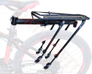 rear bike rack baskets
