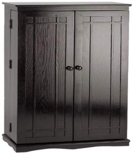 leslie dame library style multimedia storage cabinet