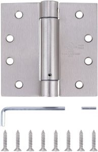 self closing door hinge with pin
