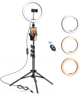 2 inches selfie ring light by LETSCOM