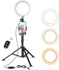 8 inches selfie ring light by UBeesize