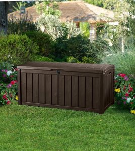 Outdoor Patio Furniture Storage with 101 Gal Capacity