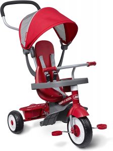 Radio Flyer 4-in-1 Stroll 'N Trike toddler girl bike