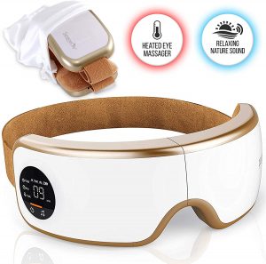 eye massager for bags