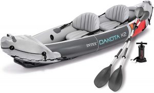 intex explorer k2 2 person inflatable kayak