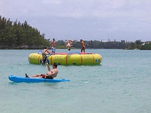 Trampoline for water