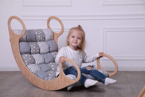 Wooden Rocking Chair for Kids