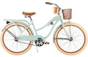 Women's Nel Lusso Cruiser Bicycle with Wire Basket